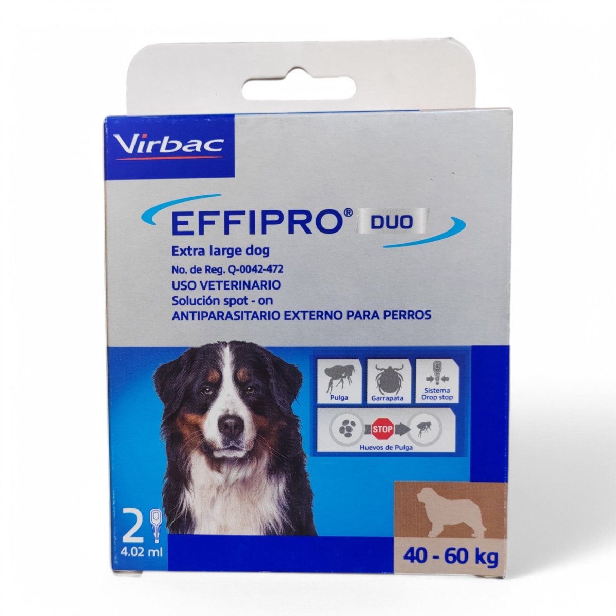 EFFIPRO DUO Pipeta antipulgas 40-60Kg