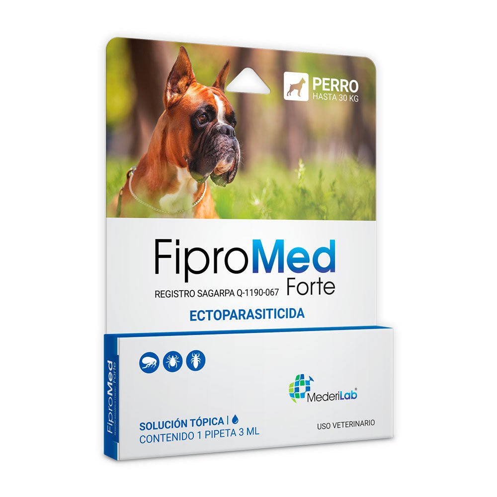 FiproMed pipeta antipulgas perros hasta 30Kg