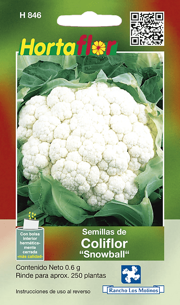 Semillas de Coliflor "snowball"