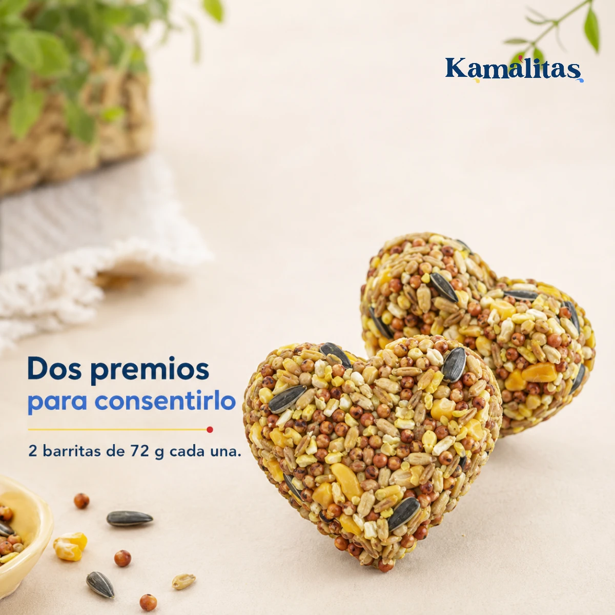 Premios en Barritas de Semillas para Hámster Adulto Red Kite