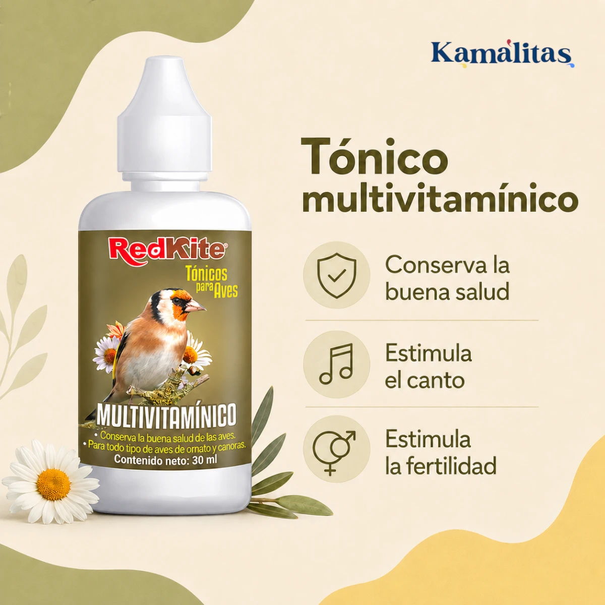 Beneficios del Tónico Multivitamínico RedKite para la salud, el canto y la fertilidad