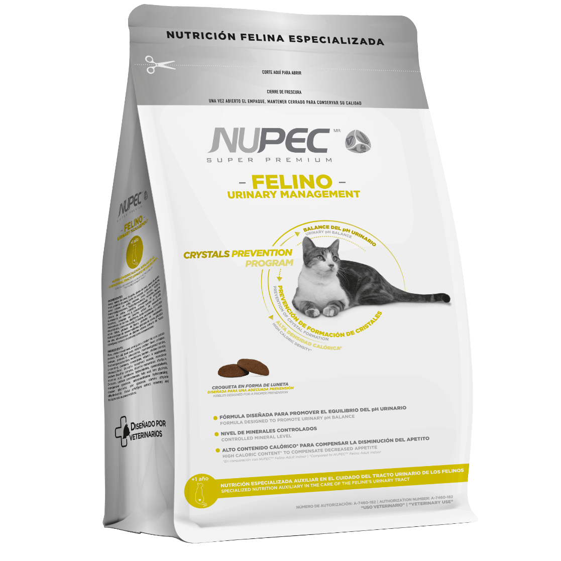 Alimento seco nupec para  gato con control urinario