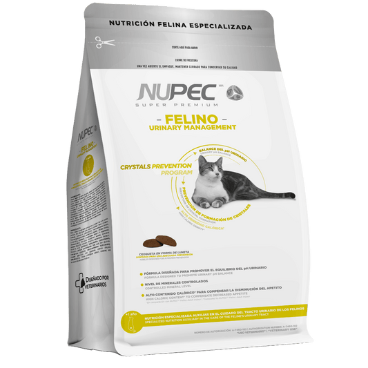 Alimento seco nupec para  gato con control urinario