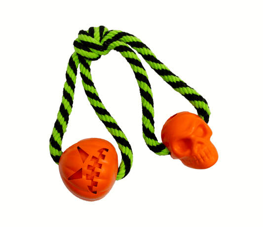juguete de cuerda con calabaza  sharpaw
