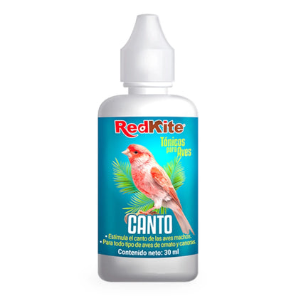 Suplemento RedKite Canto con vitaminas para aves de ornato