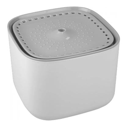 Bebedero automático color gris  para perros y gatos