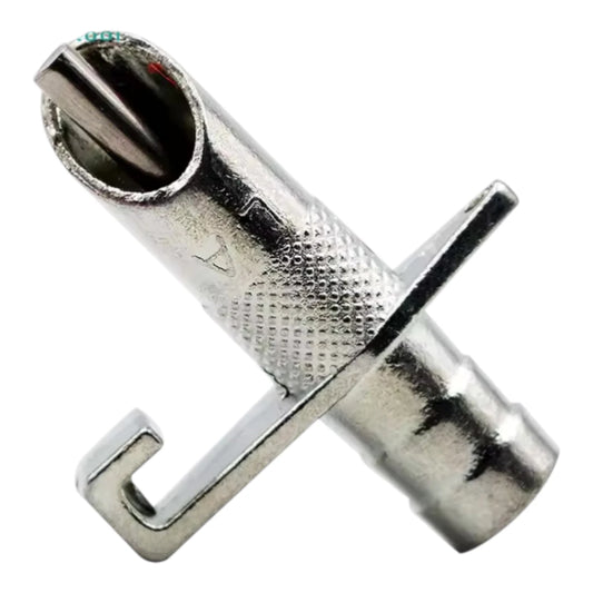 Chupón metálico de acero inoxidable para bebedero automático de conejos, diseñado para una hidratación higiénica.