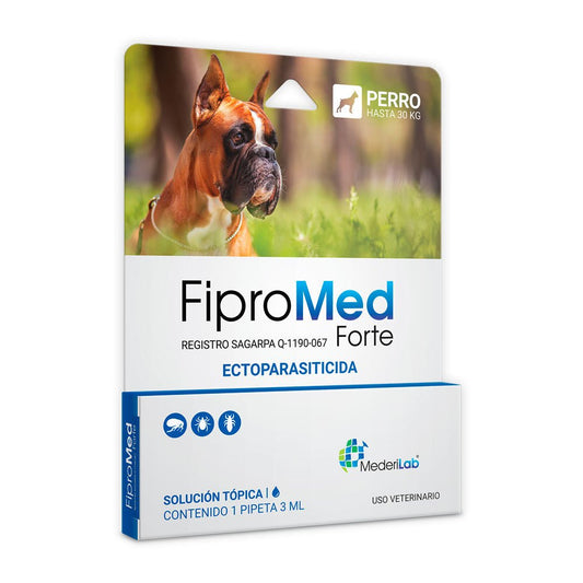 FiproMed pipeta antipulgas perros hasta 30Kg