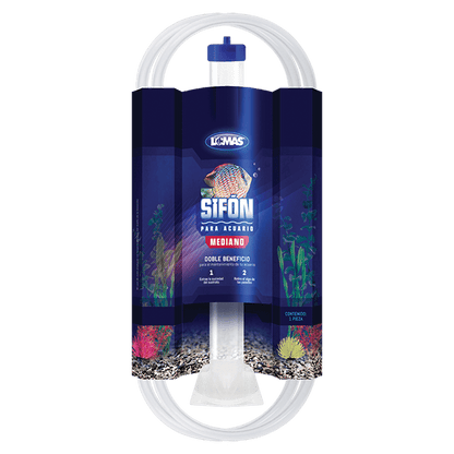 Sifón para acuario