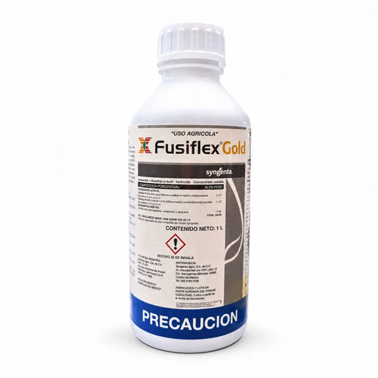 Fusiflex Gold herbicida postemergente para frijol y soya, presentación de 1 litro
