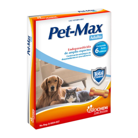 Pet-Max Adulto pastilla desparasitante