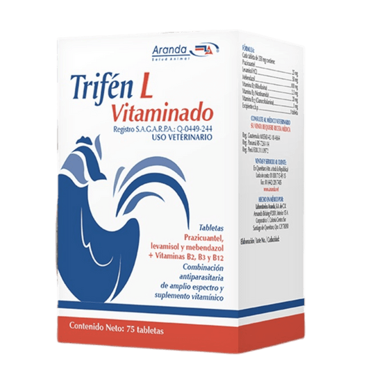 Trifén L  desparasitante vitaminado