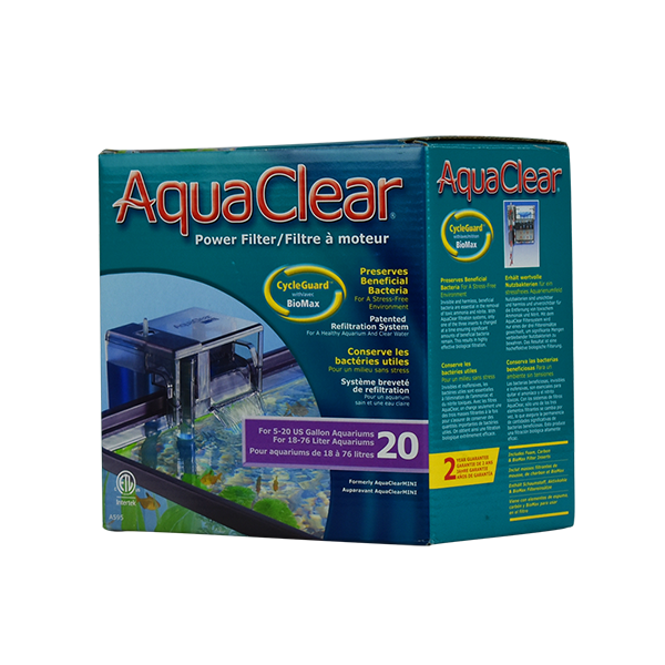 Filtro tipo cascada aquaClear para acuarios