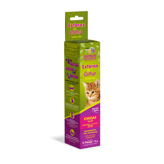 Esferas de catnip 5 piezas