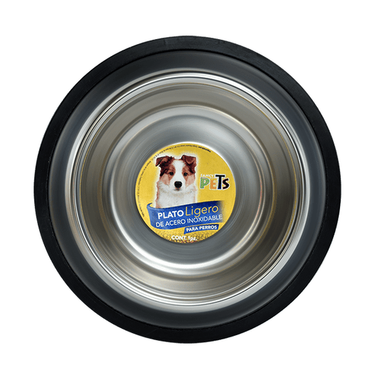 Plato de acero inoxidable ligero