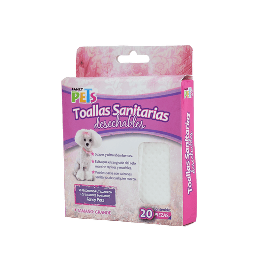 Toallas sanitarias desechables para perra