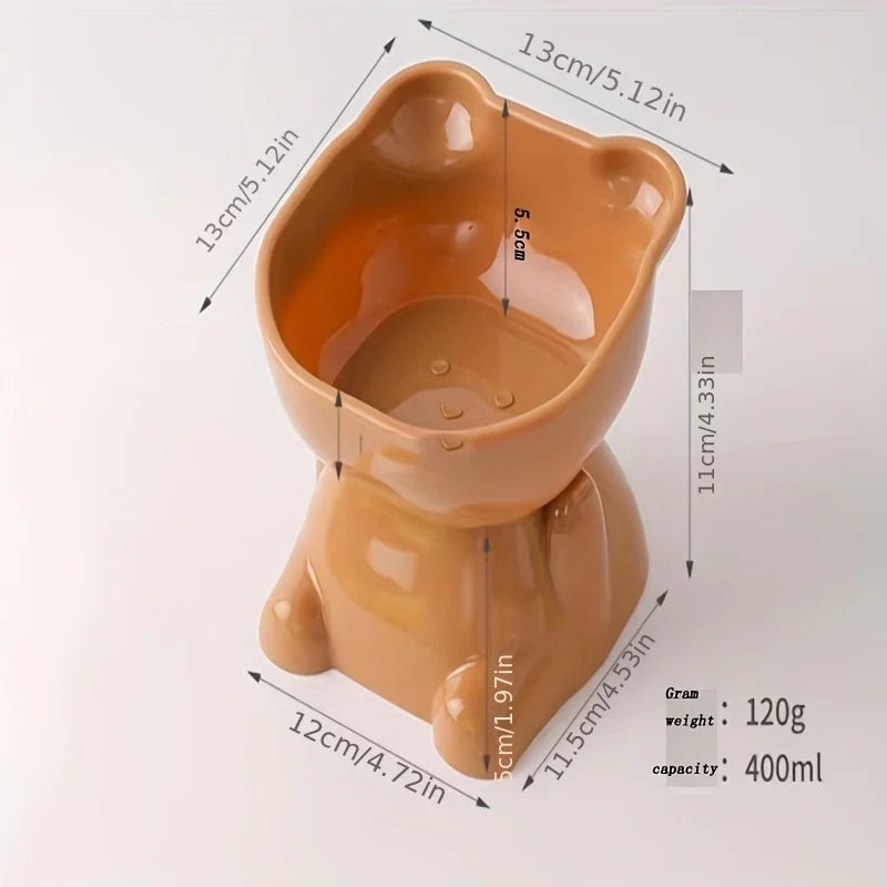 Plato elevado de osito