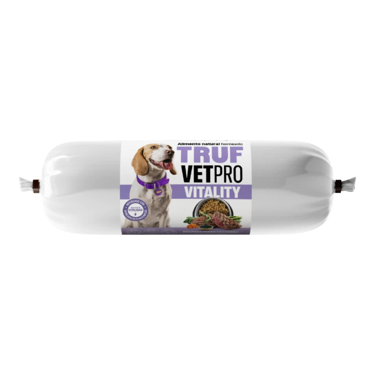 Empaque del alimento horneado TRUF VetPro Vitality para perros cachorros 350g