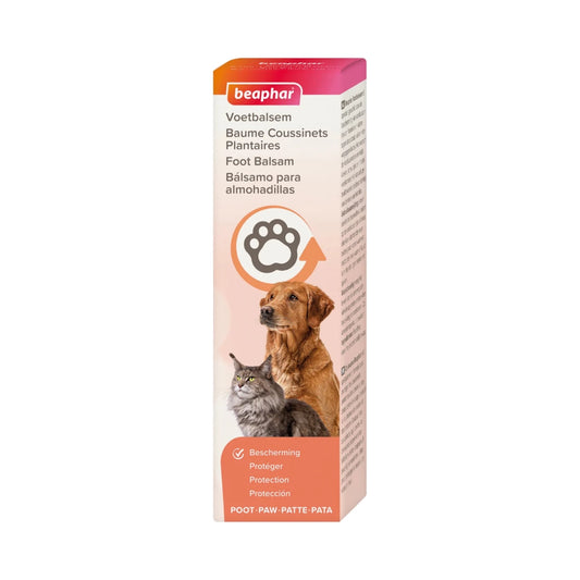 Caja del bálsamo Beaphar para almohadillas, 40ml, uso en perros y gatos para proteger del frío, calor y asfalto.