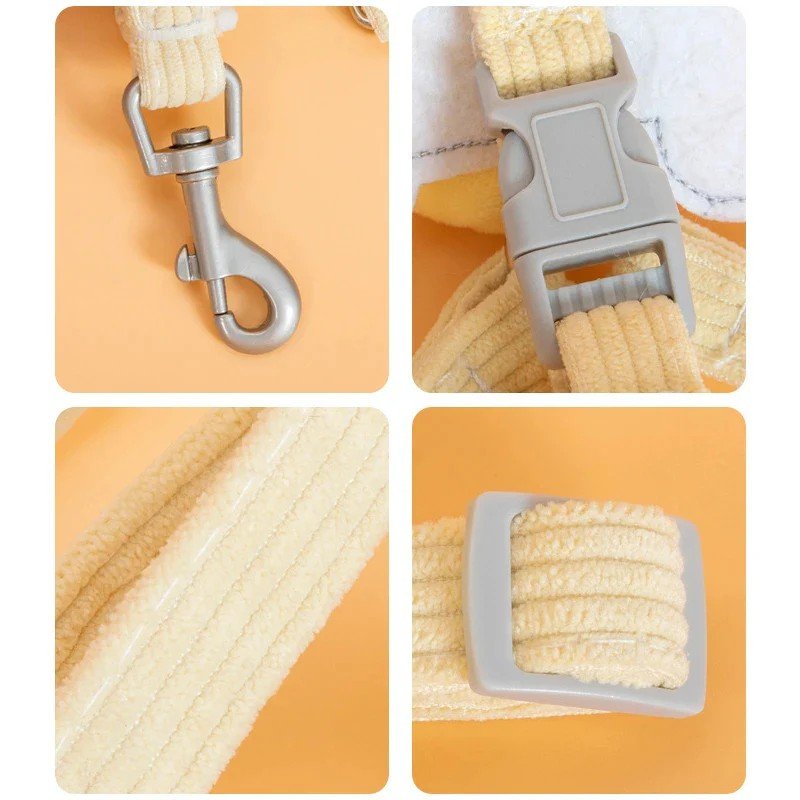 Arnés con  correa con peluchito