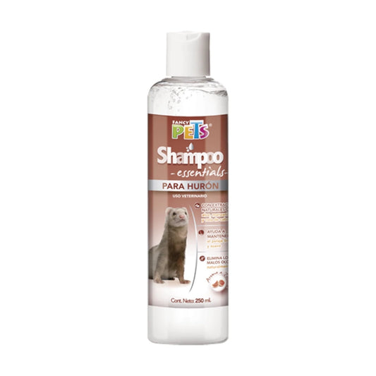 Shampoo para hurones de 250 ml con aloe vera, manzanilla y cola de caballo