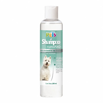 Shampoo hidratante de coco Fancy Pets de 250 ml para perros.