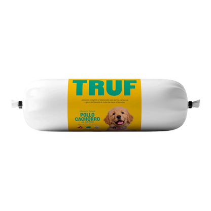 Empaque del alimento horneado de pollo TRUF para perros cachorros 500g